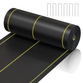 Prohibited From Sale On Amazon XISHAN Black Weed Control Fabric ,70g HDPE (Option: 3X50ft-Black)